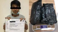 Tim K-9 Bea Cukai Batam Amankan Sabu 552 Gram dari Penumpang KM (1)