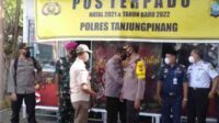 Posko pengamanan polisi Posko pengamanan