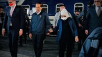 Presiden Jokowi Tiba di Ukraina. (Foto: Biro Pers, Media dan Informasi Sekretariat Presiden)