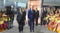 Presiden Amerika Serikat Joe Biden tiba tiba di Bandara Internasional I Gusti Ngurah Rai, Bali (Biro Pers Sekretariat Presiden)