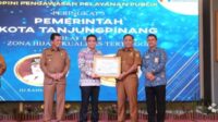 Pemko Tanjungpinang Raih Peringkat ke 3 Predikat Kepatuhan Standar Pelayanan Publik 2022