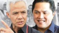 Ganjar Pranowo dan Erick Thohir