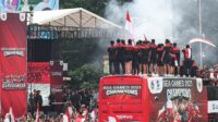 Arak-arakan Timnas Indonesia SEA Games 2023 Dipadati Ribuan Masyarakat