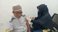 222 CJH di Tanjungpinang Suntik Vaksin Meningitis
