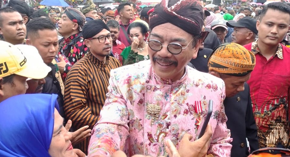 Antusias Warga Padati Halal Bihalal Punggowo 2023 di Dataran Engku Putri Batam