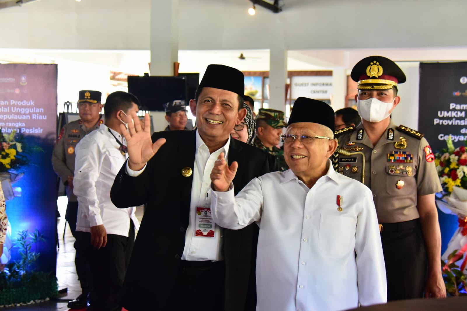 Hadiri Pengukuhan KDEKS, Wapres Ma'ruf : Kepri Pionir Pengembangan Ekonomi Syariah