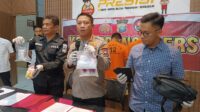 Polisi Tangkap 2 Pengedar Narkoba di Tanjungpinang, Barang Bukti 712 Gram Sabu dan 174 Ekstasi