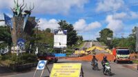jalan-simpang-tugu-tangan-km-14 Jalan Simpang Tugu Tangan Km 14 Tanjungpinang Ditutup Sementara