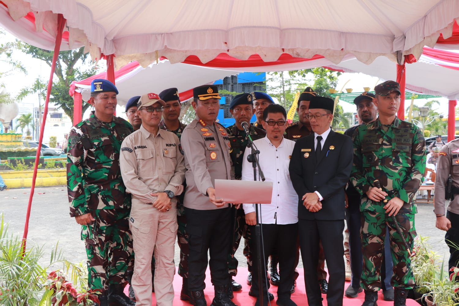 FKPD dan Parpol Deklarasi Damai Jelang Pemilu 2024