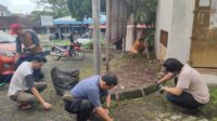 Meriahkan Hari Jadi ke-6, AJI Tanjungpinang Gelar Aksi Bersih-Bersih Lingkungan