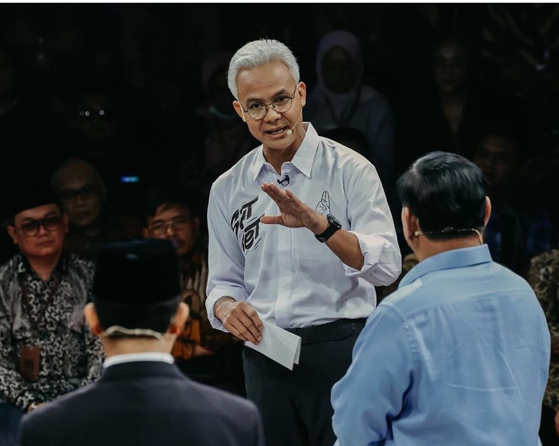 Ganjar Singgung Anies Soal IKN, Prabowo Disentil Masalah HAM Berat