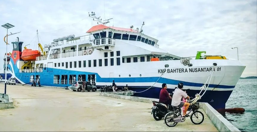 Cuaca Ekstrem, KMP Bahtera Nusantara 01 Tunda Keberangkatan