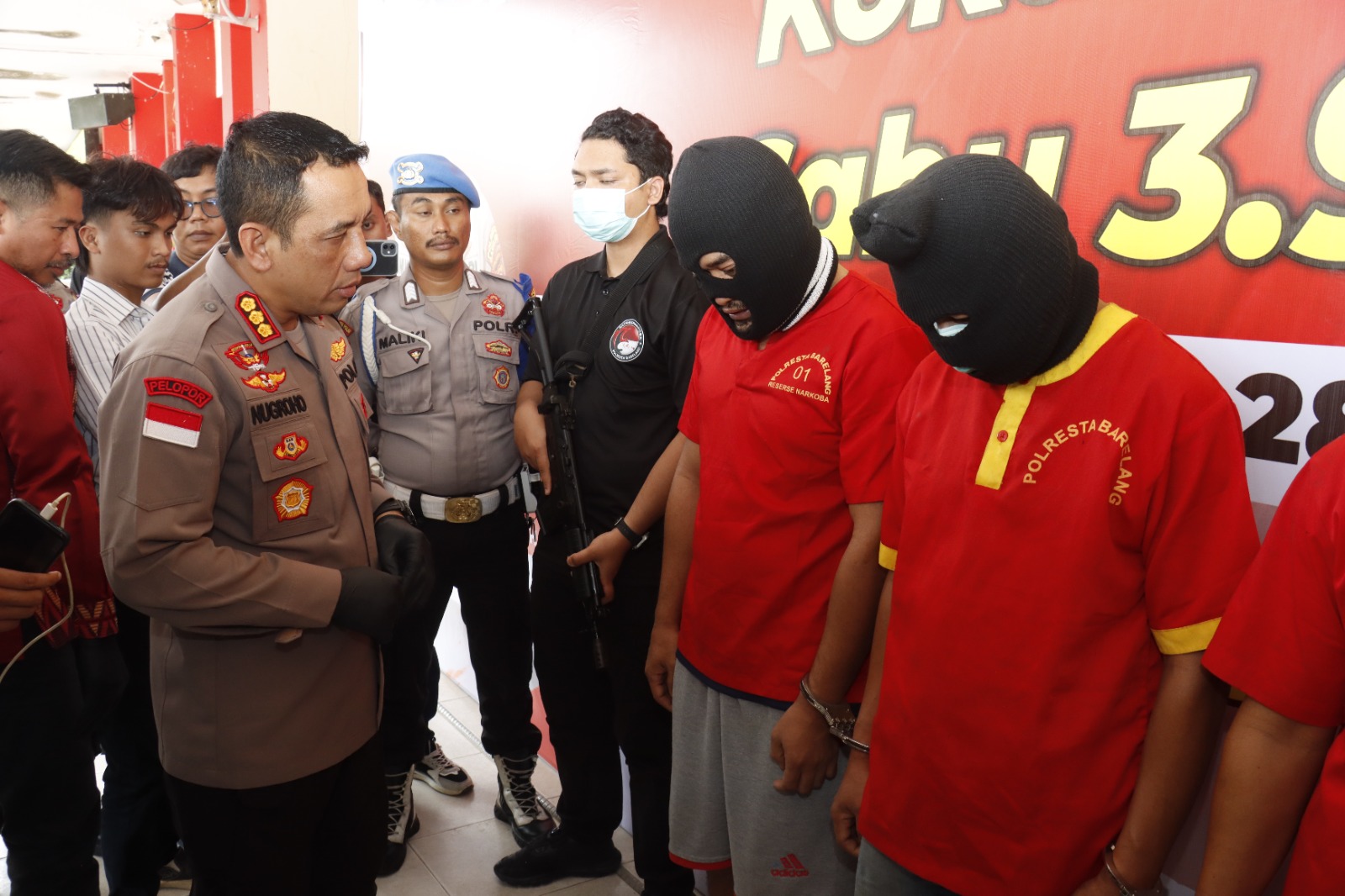 Polisi Gagalkan Peredaran 3,9 Kilogram Sabu dan 2 Kilogram Kokain di Batam