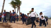 Bakamla dan Lantamal IV Batam Gelar Aksi Bersih Laut