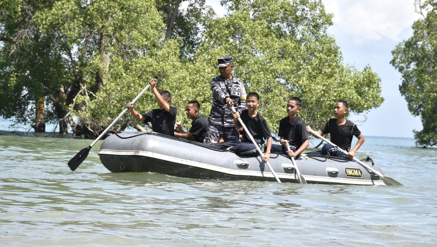 Siswa Ponpes Latihan Pembangunan Karakter