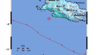 Gempa Magnito 5,9 Guncang Bayah Banten