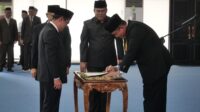Bupati Bintan Lantik Enam Kepala Dinas Hasil Open Biding