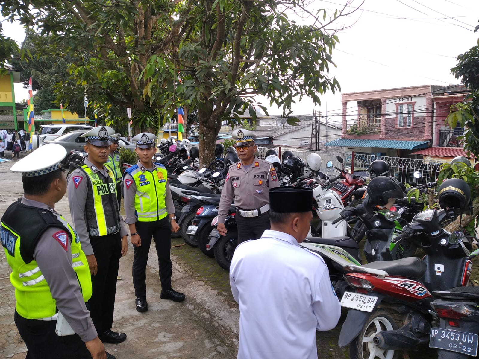 Polresta Tanjungpinang Gencar Razia Knalpot Brong di Sekolah