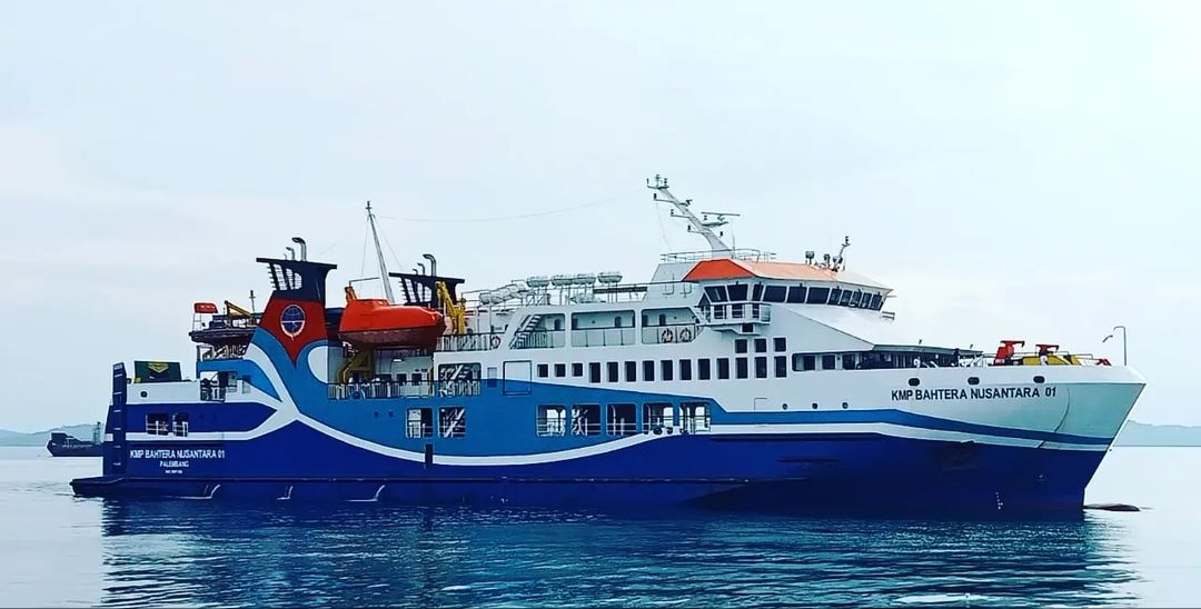 Jadwal Kapal Roro KMP Bahtera Nusantara 01 Tanggal 2 hingga 8 Januari 2024