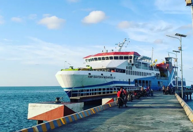 Jadwal Kapal Roro KMP Bahtera Nusantara 03 Tanggal 10 hingga 14 Januari 2024