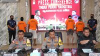 Polres Karimun Ungkap Penyelundupan Narkoba Jaringan Internasional