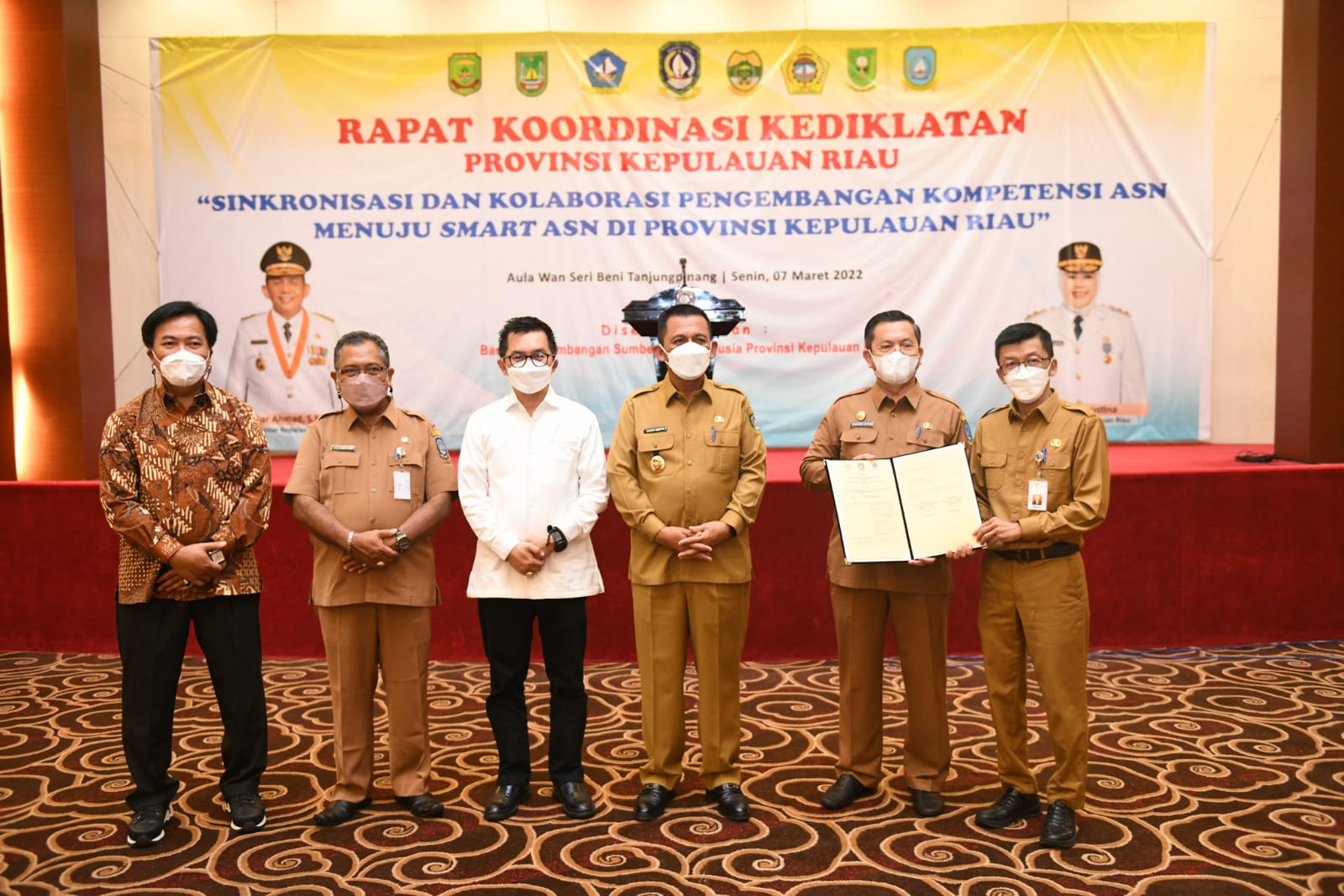 Gubernur Ansar Buka Rapat Koordinasi Kediklatan Provinsi Kepri 