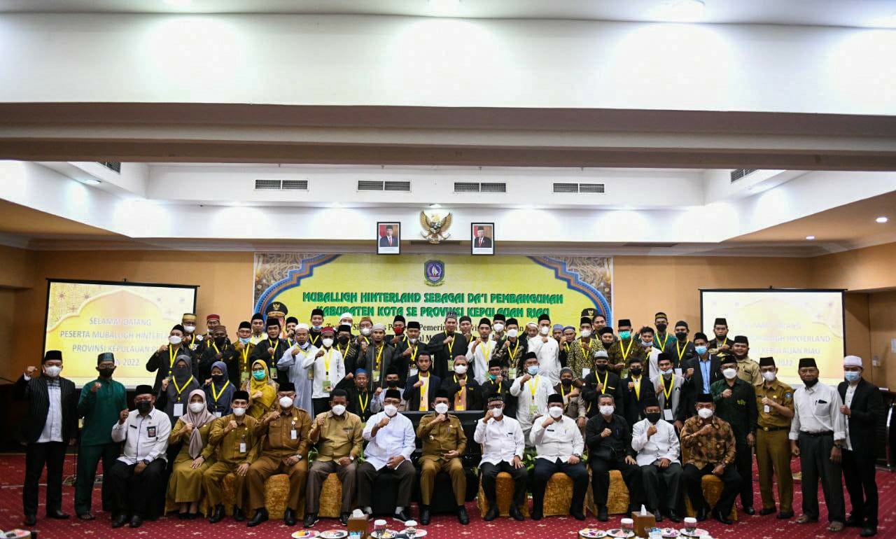 Pemprov Kepri Bentuk 50 Mubaligh untuk Meningkatkan Kesejahteraan Masyarakat Hinterland