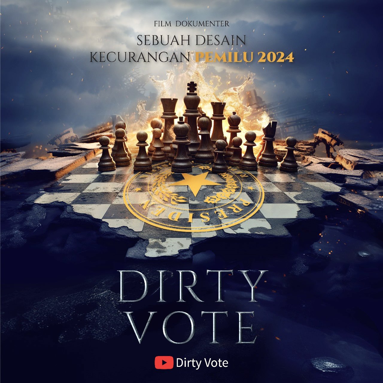 Koalisi Masyarakat Sipil Kecam Upaya Kriminalisasi Film "Dirty Vote"