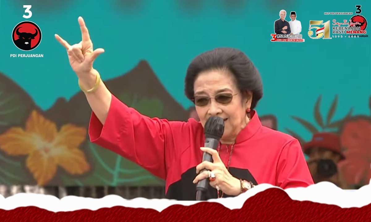 Megawati Soekarnoputri Ajak Warga Dukung Ganjar-Mahfud di Hajatan Rakyat