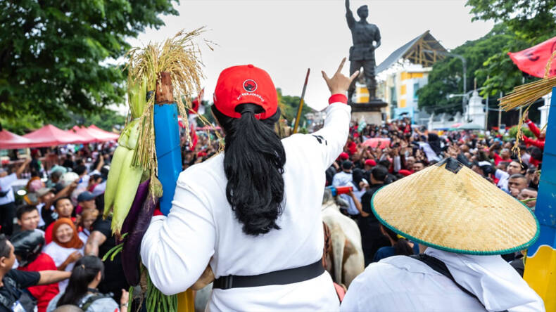 Kampanye Ganjar-Mahfud di Solo: Puan Maharani Ajak Rakyat Dukung Pasangan Nomor Urut 3