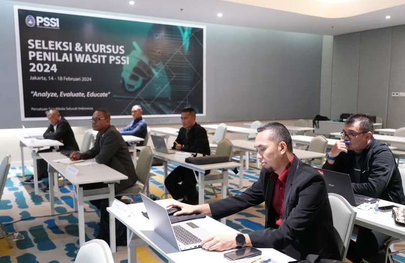 Kursus Penilai Wasit PSSI, 4 Wasit dan 2 Asisten Lulus Seleksi