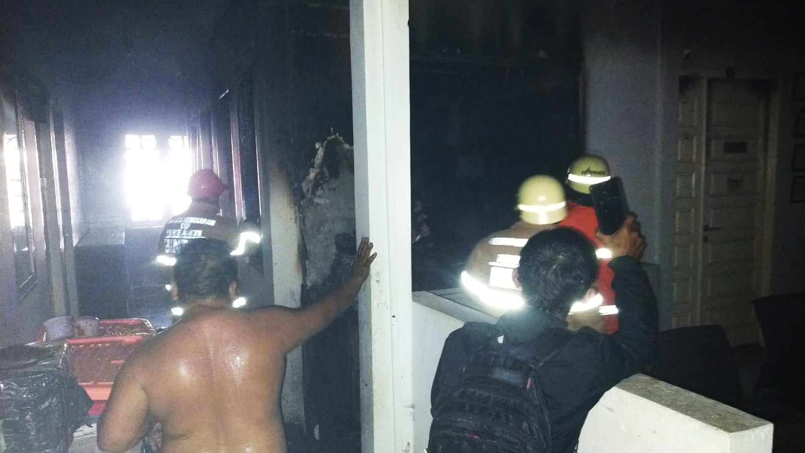 Kantor BPN Bintan Terbakar, Ruangan Sketsa Ludes Dilalap Api