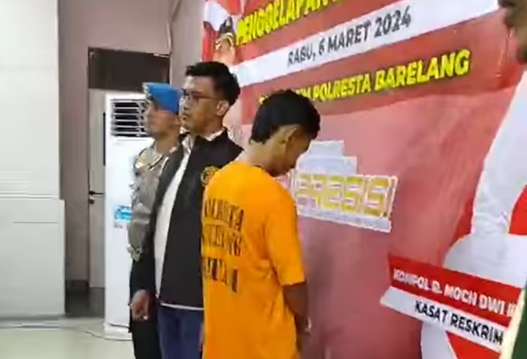 Konferensi pers Polresta Barelang