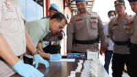 Personel Polresta Tanjungpinang Jalani Pemeriksaan Gaktibplin dan Cek Urine