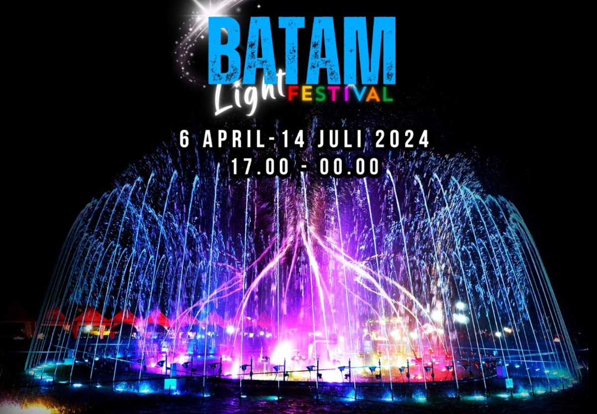 Liburan Idul Fitri di Batam? Kunjungi Batam Light Festival Aja