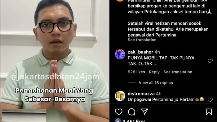 Oknum Karyawan Pertamina Viral Meludahi Penegur, Harta Kekayaannya Rp 2,2 Miliar