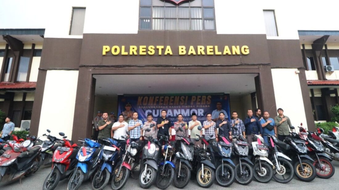 Ilustrasi penangkapan pelaku curanmor