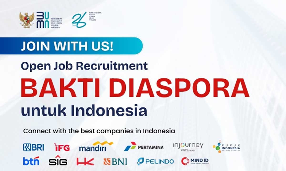 BUMN Buka Peluang bagi Diaspora Indonesia Berkarya di Tanah Air