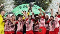 Olympiacos Raih Titel Liga Konferensi Eropa Olympiacos Raih Titel Liga Konferensi Eropa