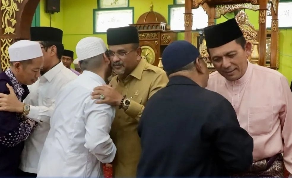 Bupati Karimun dan Gubernur Kepri Sambut Kedatangan Jemaah Haji