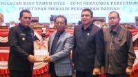 DPRD Kepri Sahkan Perda RPJPD Provinsi Kepri 2025-2045