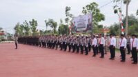 HUT RI ke-79, Polres Bintan Gelar Upacara Pengibaran Bendera Merah Putih