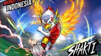Maskot Shakti Jadi Simbol Identitas Indonesia