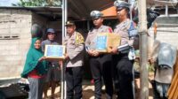 Polres Bintan Salurkan Bantuan untuk Warga Terdampak Angin Kencang