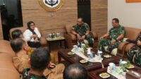 Marlin Agustina Perkuat Sinergi dengan Lantamal IV Batam Marlin Agustina Perkuat Sinergi dengan Lantamal IV Batam