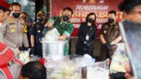 Polres Karimun Musnahkan 9,4 Kilogram Sabu Jaringan Internasional