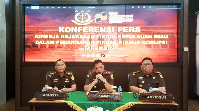 Kejati Kepri Ungkap Capaian Penanganan Kasus Korupsi Sepanjang 2024