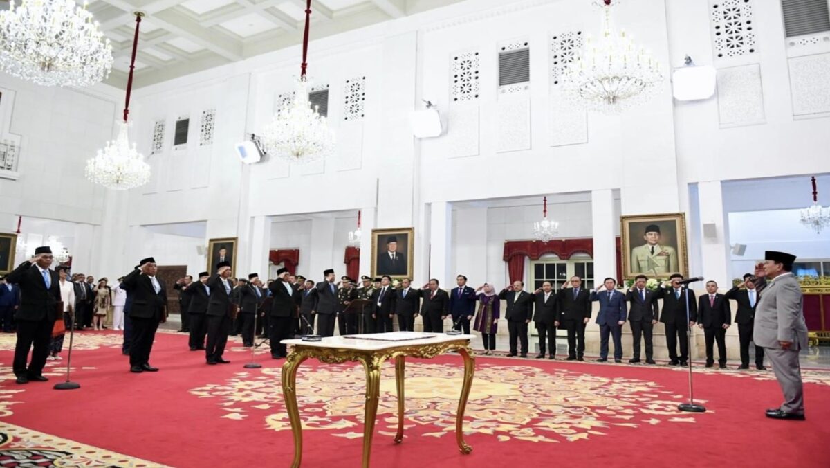 Pimpinan dan Dewas KPK 2024-2029 Resmi Dilantik