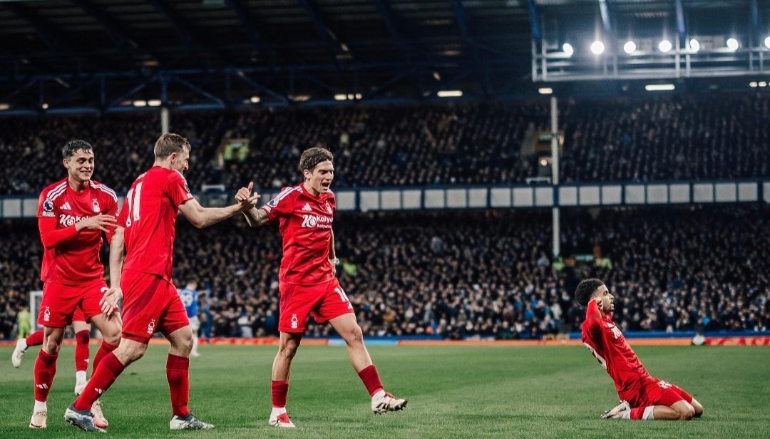 Nottingham Forest Merangsek ke Posisi 2 Liga Primer Inggris