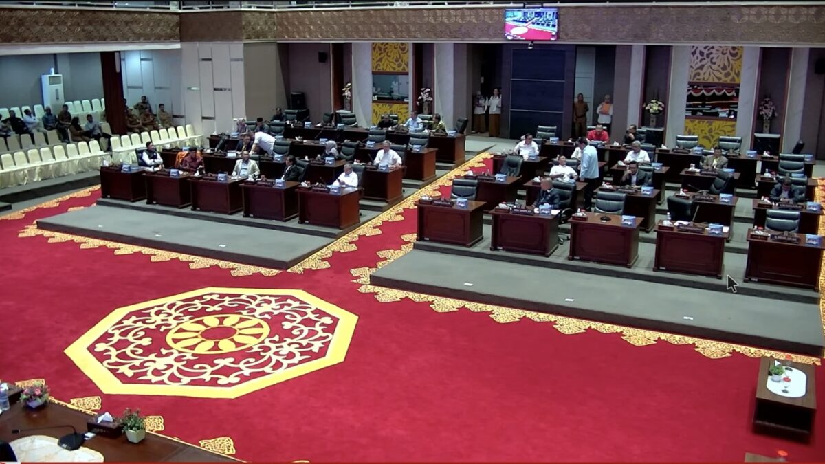 DPRD Kepri Gelar Rapat Paripurna Bahas Ranperda RTRW 2024-2044